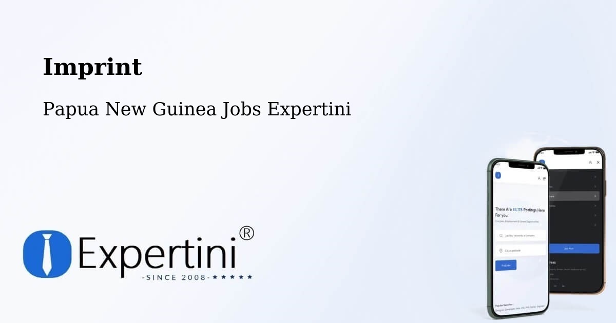 Imprint – Nawae - Papua New Guinea Jobs Expertini